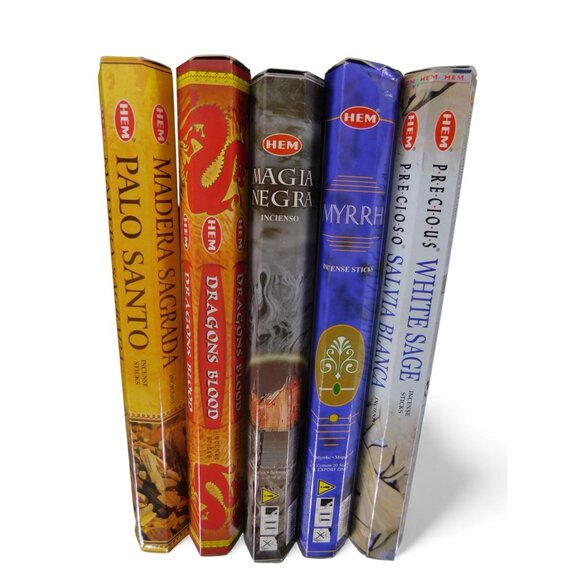 Witches’ Quest Banishing & Protection Incense Pack - 5 Scents 100 Sticks - New - Picture 1 of 6